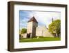 The Old City Walls of the Old Town of Tallinn, Estonia, Baltic States, Europe-Nico Tondini-Framed Photographic Print