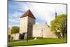 The Old City Walls of the Old Town of Tallinn, Estonia, Baltic States, Europe-Nico Tondini-Mounted Photographic Print