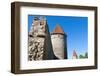 The Old City Walls of the Old Town of Tallinn, Estonia, Baltic States-Nico Tondini-Framed Photographic Print