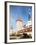 The Old City walls, Old Town, UNESCO World Heritage Site, Tallinn, Estonia, Europe-Ben Pipe-Framed Photographic Print