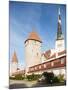 The Old City walls, Old Town, UNESCO World Heritage Site, Tallinn, Estonia, Europe-Ben Pipe-Mounted Photographic Print