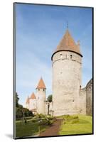 The Old City walls, Old Town, UNESCO World Heritage Site, Tallinn, Estonia, Europe-Ben Pipe-Mounted Photographic Print