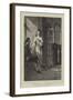 The Old Clock on the Stairs-Alfred Rankley-Framed Giclee Print