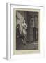 The Old Clock on the Stairs-Alfred Rankley-Framed Giclee Print