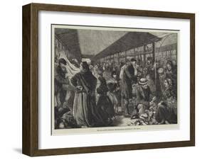 The Old Clothes Exchange, Phil's-Buildings, Houndsditch-Charles Joseph Staniland-Framed Giclee Print