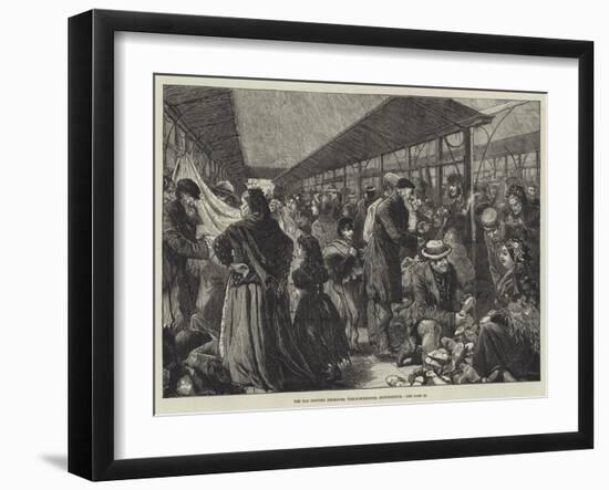 The Old Clothes Exchange, Phil's-Buildings, Houndsditch-Charles Joseph Staniland-Framed Giclee Print