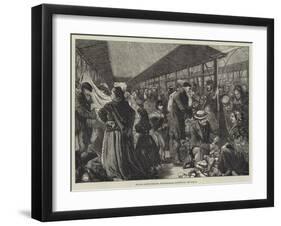 The Old Clothes Exchange, Phil's-Buildings, Houndsditch-Charles Joseph Staniland-Framed Giclee Print