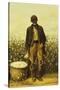 The Old Cotton Picker-William Aiken Walker-Stretched Canvas