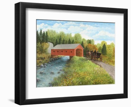 The Old Country Road-Kevin Dodds-Framed Giclee Print