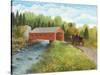 The Old Country Road-Kevin Dodds-Stretched Canvas