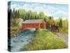 The Old Country Road-Kevin Dodds-Stretched Canvas