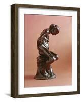 The Old Courtesan, 1885 (Bronze)-Auguste Rodin-Framed Giclee Print