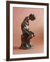 The Old Courtesan, 1885 (Bronze)-Auguste Rodin-Framed Giclee Print