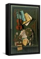 The Old Cupboard Door, 1889-William Michael Harnett-Framed Stretched Canvas