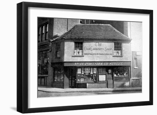 The Old Curiosity Shop, 13 Portsmouth Street, Kingsway, London, C1920-null-Framed Giclee Print