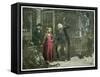 The Old Curiosity Shop by Charles Dickens-Frederick Barnard-Framed Stretched Canvas