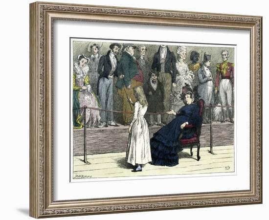 The Old Curiosity Shop by Charles Dickens-Frederick Barnard-Framed Giclee Print