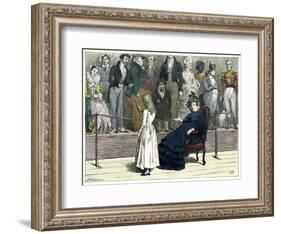 The Old Curiosity Shop by Charles Dickens-Frederick Barnard-Framed Giclee Print