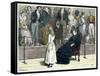 The Old Curiosity Shop by Charles Dickens-Frederick Barnard-Framed Stretched Canvas