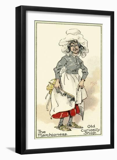 The Old Curiosity Shop by Charles Dickens-Hablot Knight Browne-Framed Premium Giclee Print