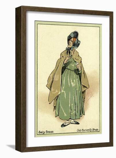 The Old Curiosity Shop by Charles Dickens-Hablot Knight Browne-Framed Giclee Print