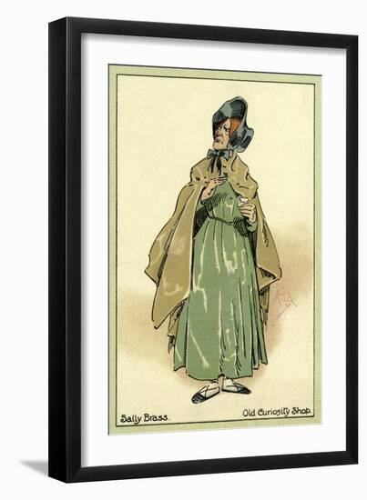 The Old Curiosity Shop by Charles Dickens-Hablot Knight Browne-Framed Giclee Print