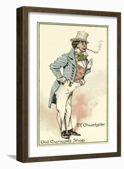 The Old Curiosity Shop by Charles Dickens-Hablot Knight Browne-Framed Giclee Print