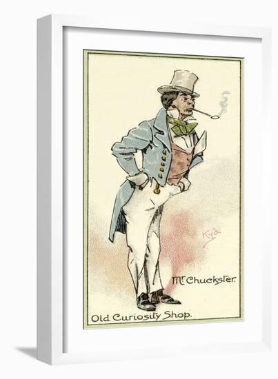 The Old Curiosity Shop by Charles Dickens-Hablot Knight Browne-Framed Giclee Print