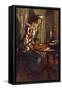 'The Old Curiosity Shop' by Charles Dickens-Harold Copping-Framed Stretched Canvas