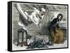 The Old Curiosity Shop by Charles Dickens-Frederick Barnard-Framed Stretched Canvas