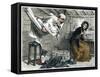 The Old Curiosity Shop by Charles Dickens-Frederick Barnard-Framed Stretched Canvas