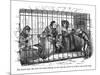 The Old Curiosity Shop, Kit Behind Bars-Hablot Browne-Mounted Art Print