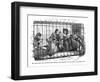 The Old Curiosity Shop, Kit Behind Bars-Hablot Browne-Framed Art Print