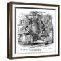 The Old Curiosity Shop, Nell and Grandfather in the Shop-Hablot Browne-Framed Art Print