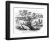 The Old Curiosity Shop, Nell and Rough Boat Men-Hablot Browne-Framed Art Print