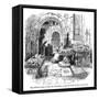 The Old Curiosity Shop, Nell in the Church-Hablot Browne-Framed Stretched Canvas