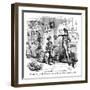 The Old Curiosity Shop, Swiveller in the Public House-Hablot Browne-Framed Art Print