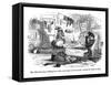 The Old Curiosity Shop, the Marchioness Playing Cards-Hablot Browne-Framed Stretched Canvas