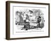 The Old Curiosity Shop, the Marchioness Playing Cards-Hablot Browne-Framed Art Print