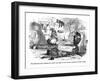 The Old Curiosity Shop, the Marchioness Playing Cards-Hablot Browne-Framed Art Print