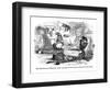 The Old Curiosity Shop, the Marchioness Playing Cards-Hablot Browne-Framed Art Print