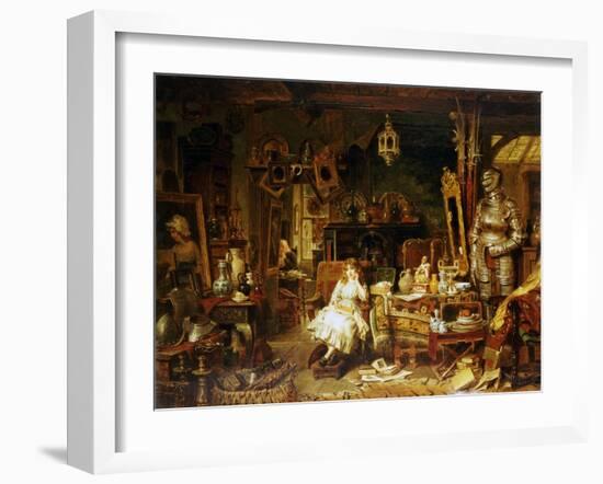 The Old Curiosity Shop-John Watkins Chapman-Framed Giclee Print