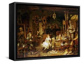 The Old Curiosity Shop-John Watkins Chapman-Framed Stretched Canvas