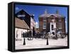 The Old Customs House, Now a Pavement Cafe, Poole, Dorset, England, United Kingdom-Ruth Tomlinson-Framed Stretched Canvas