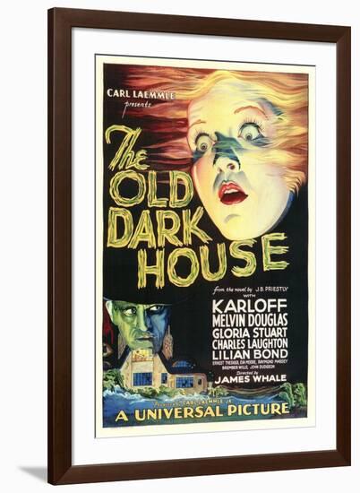 The Old Dark House-null-Framed Art Print