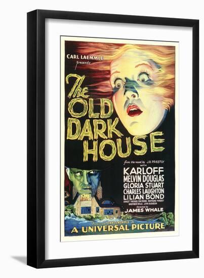 The Old Dark House-null-Framed Art Print