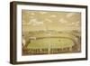 The Old Days of Merry Cricket Club Matches' at the Hyde Park Ground Sydney Australia-T.h. Lewis-Framed Photographic Print