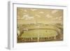 The Old Days of Merry Cricket Club Matches' at the Hyde Park Ground Sydney Australia-T.h. Lewis-Framed Photographic Print