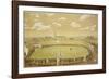 The Old Days of Merry Cricket Club Matches' at the Hyde Park Ground Sydney Australia-T.h. Lewis-Framed Photographic Print