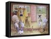 The Old Days-Pat Scott-Framed Stretched Canvas